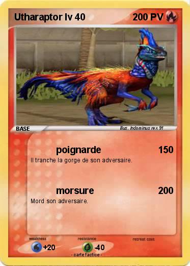 Pokemon Utharaptor lv 40