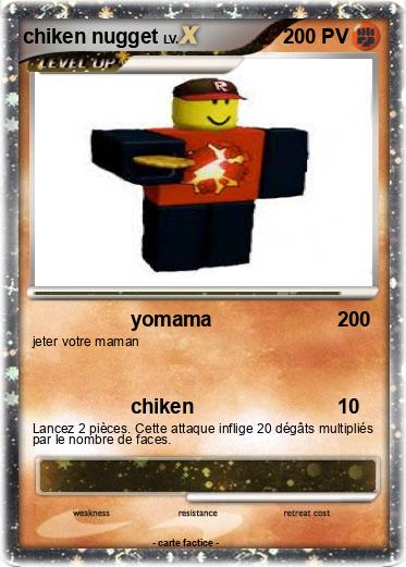 Pokemon chiken nugget