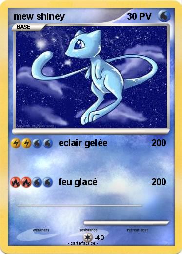 Pokemon mew shiney