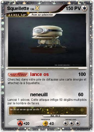 Pokemon Squellette