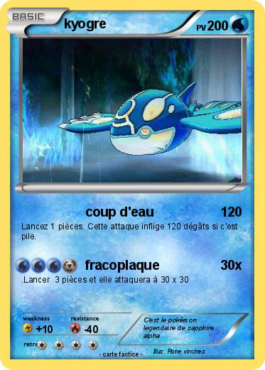 Pokemon kyogre
