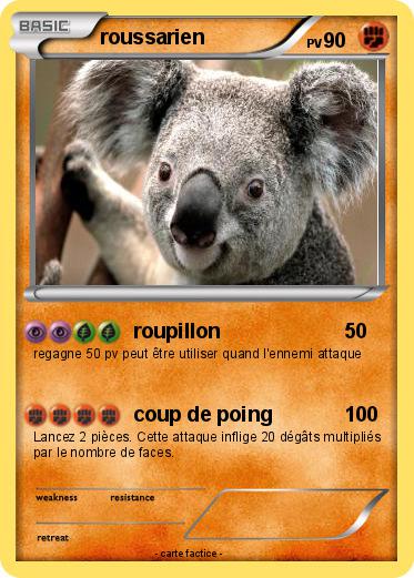 Pokemon roussarien