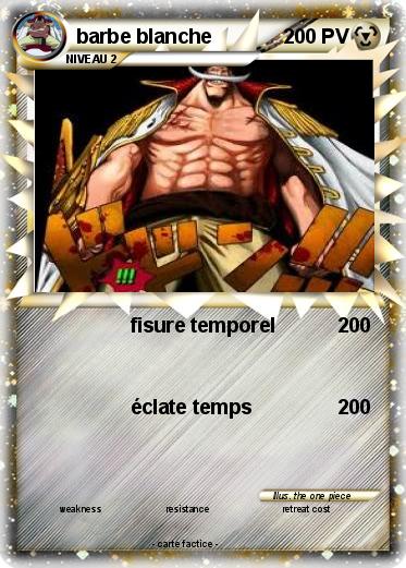 Pokemon barbe blanche