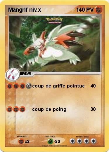 Pokemon Mangrif niv.x