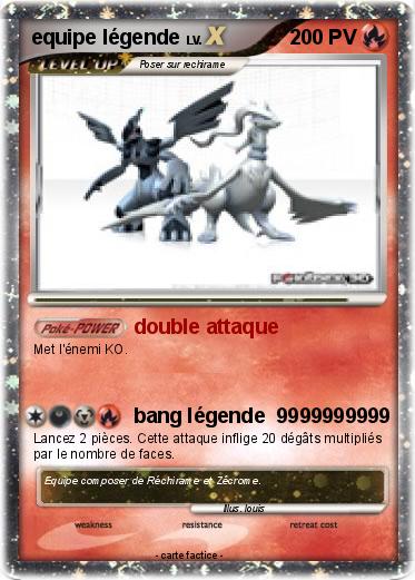 Pokemon equipe légende