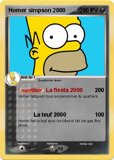 Pokemon Homer simpson 2000