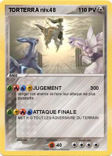 Pokemon TORTERRA niv.48             