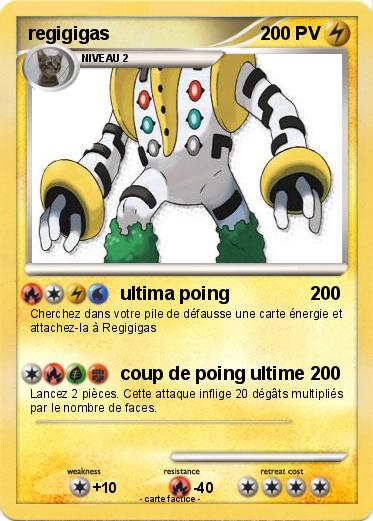 Pokemon regigigas