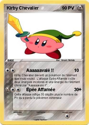 Pokemon Kirby Chevalier