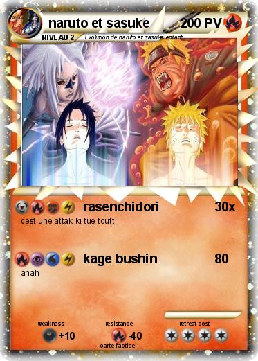 Pokemon naruto et sasuke