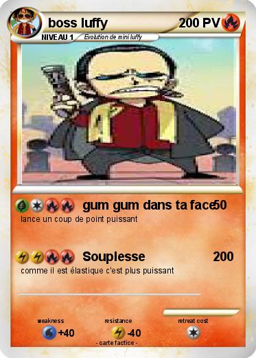 Pokemon boss luffy