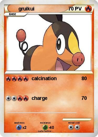 Pokemon gruikui