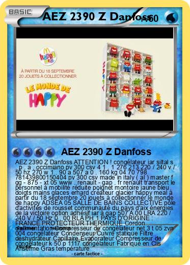 Pokemon AEZ 2390 Z Danfoss