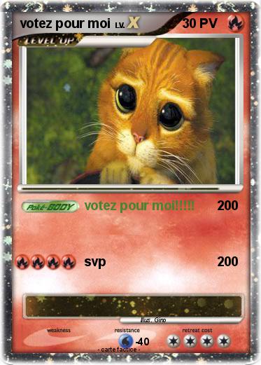 Pokemon votez pour moi