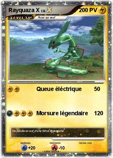 Pokemon Rayquaza X