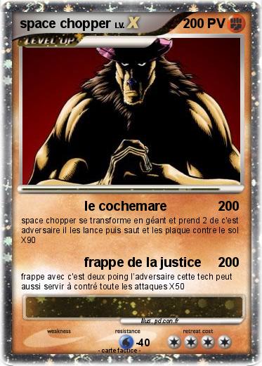 Pokemon space chopper