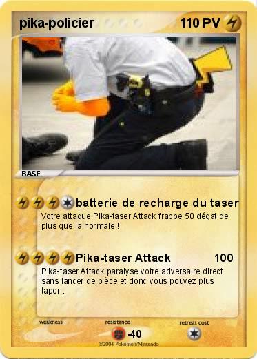Pokemon pika-policier