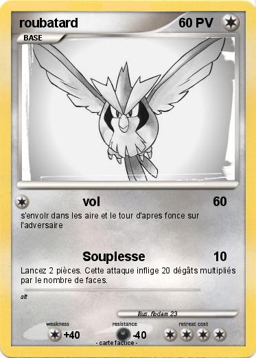 Pokemon roubatard