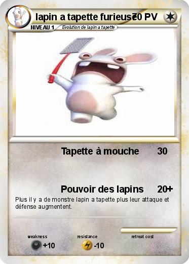 Pokemon lapin a tapette furieuse