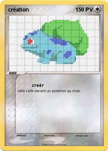 Pokemon création