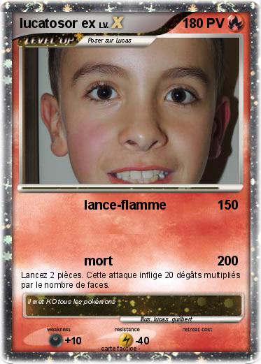 Pokemon lucatosor ex