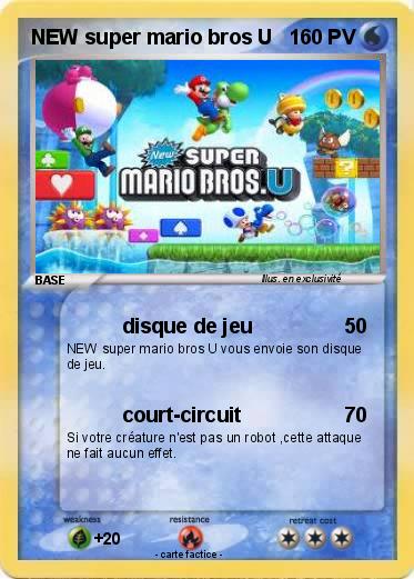 Pokemon NEW super mario bros U