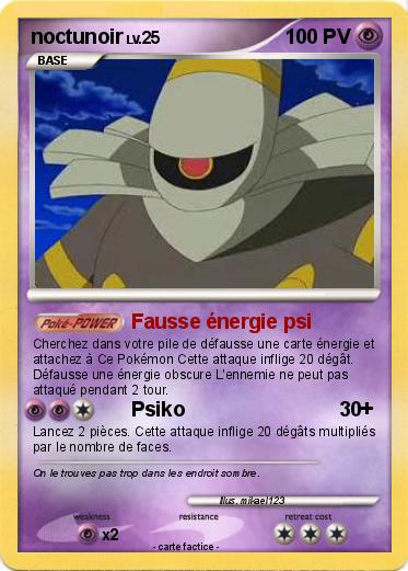 Pokemon noctunoir
