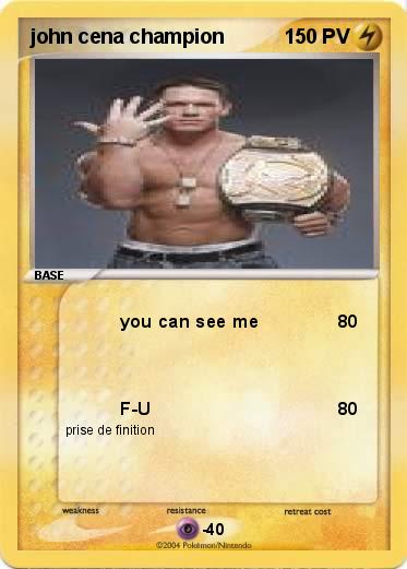 Pokemon john cena champion