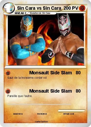 Pokemon Sin Cara vs Sin Cara