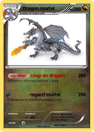 Pokemon Dragon mortel