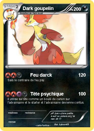 Pokemon Dark goupelin