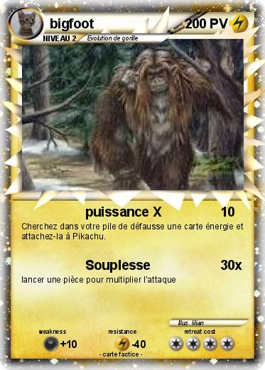 Pokemon bigfoot