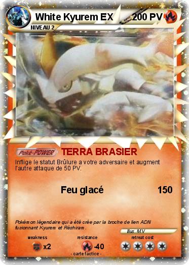 Pokemon White Kyurem EX