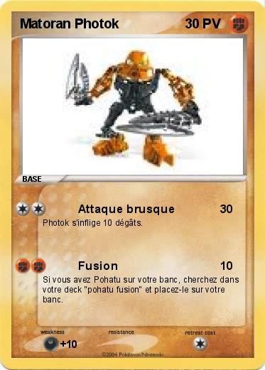 Pokemon Matoran Photok
