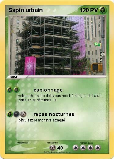 Pokemon Sapin urbain
