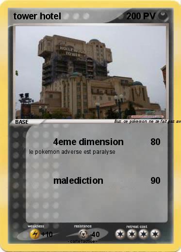 Pokemon tower hotel