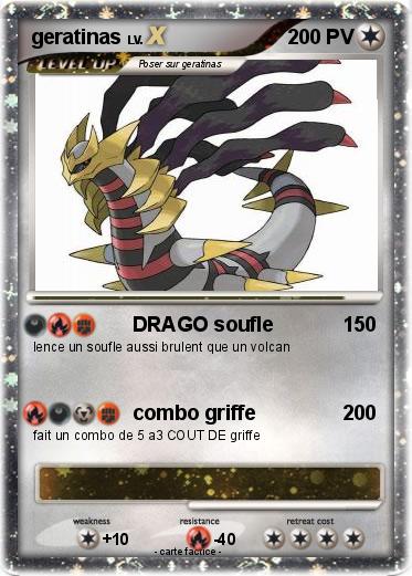 Pokemon geratinas