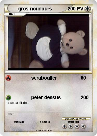 Pokemon gros nounours