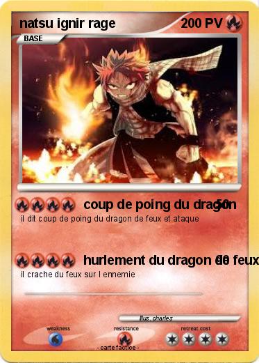 Pokemon natsu ignir rage