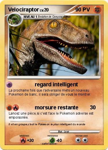 Pokemon Velociraptor