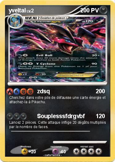 Pokemon yveltal