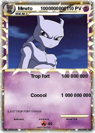 Pokemon Mewto      1000000000