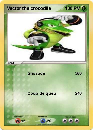 Pokemon Vector the crocodile