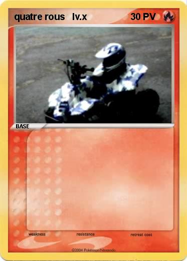 Pokemon quatre rous   lv.x