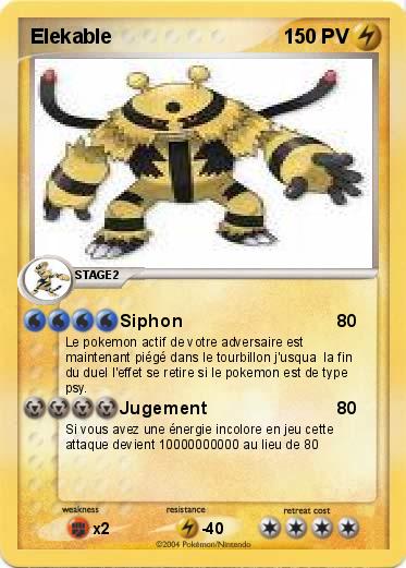 Pokemon Elekable