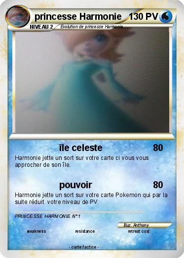 Pokemon princesse Harmonie