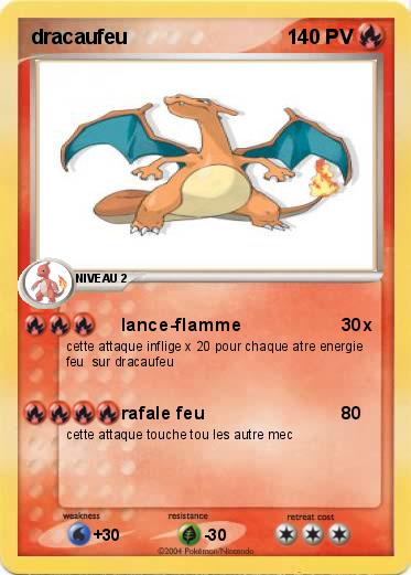 Pokemon dracaufeu