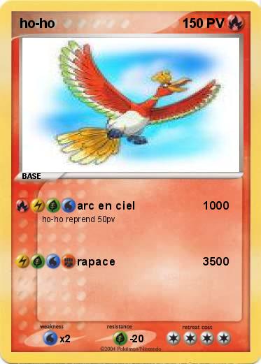 Pokemon ho-ho                                                      