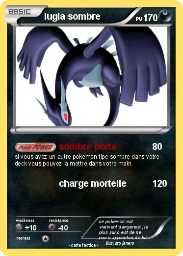 Pokemon lugia sombre
