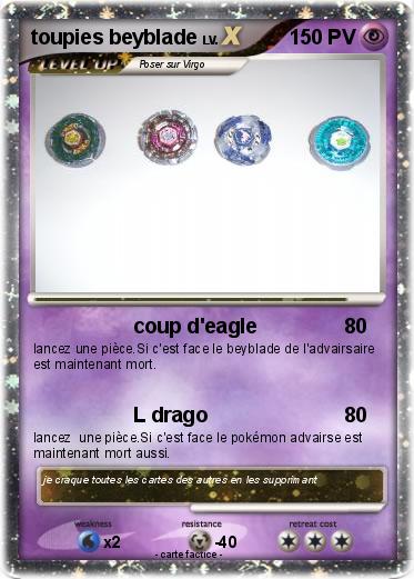 Pokemon toupies beyblade